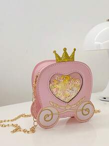 Fashionable New Versatile Children Shoulder Bag With Chain Strap Crossbody Bag - Multicolor - View 7