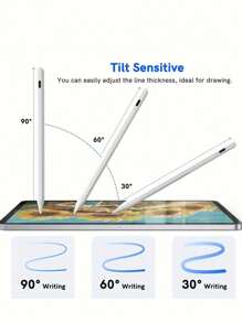 Stylus Pen Compatible With Apple Pencil Ipad Pro 13 12.9 11 6th 2024 Air 5 4 3 M2 M4 Mini 6 10 9 7 8th 9th 10th Generation Tablet Touch Pens