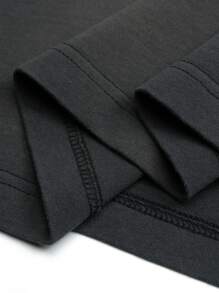 OVDY 1 pièce T-shirt à manches courtes col rond pour homme, style vintage lavé et délavé avec impression sérigraphique brossée à la main. Style streetwear outdoor années 2000