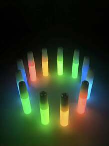 6 piezas Lapices fluorescentes que se iluminan en la oscuridad, exposición a luz fuerte los ilumina por la noche para dibujos DIY, pintura y delineado