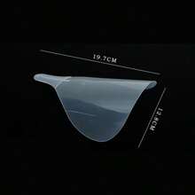 Barber Plastic Hairspray Face Shield Hair Cut Pads Hair Salon Hairdressing Proof Spray Shields Face Eyes Protect