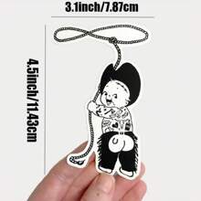 Kewpie Cowboy Vinyl Sticker, For Laptop, Car, Luggage, Skateboard & More - Perfect For Teens, Adults, Creative Decor & Gifting,School Supplies,Back To School