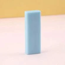 Goma de borrar con forma de corazón y lazo, colores tipo macarón, de uso múltiple para estudiantes, material escolar de vuelta al cole