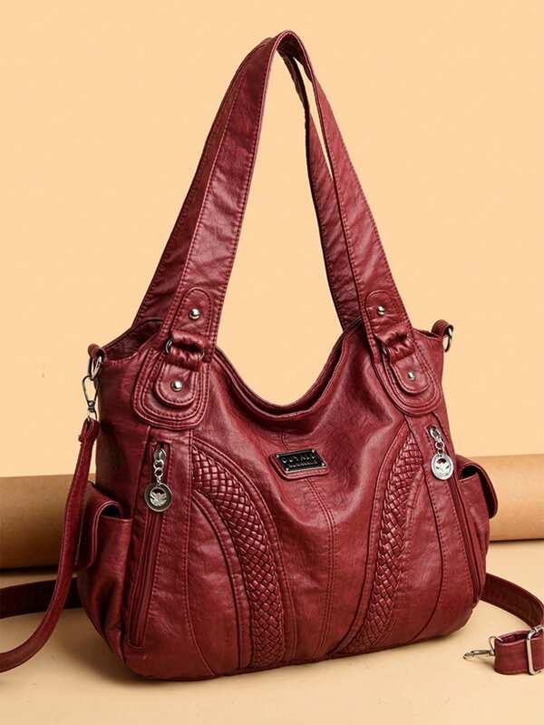 Luksusowe wysokiej jakości miękkie skórzane torebki projektant retro torby crossbody dla kobiet duża pojemność damska torba na ramię