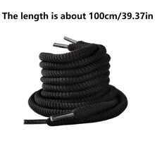 1pair 8mm Width Round Thread Shoelace Wear Wear Suitable For Bread Shoes Thick Round Shoelace,Shoe,Spring Summer Picks,Brides Maid Gifts,Room,Bedroom Decor,Beach,Travel,For Men,For Women,Vacation,Cute Stuff - Multicolor - View 8