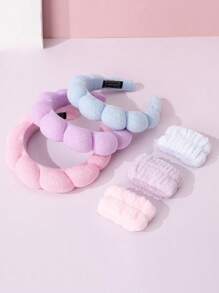 2/3 szt./zestaw opaski do włosów, opaska na głowę, zestaw narzędzi do makijażu, grzebień, gąbka do makijażu, poduszka, puszek do pudru, szczotka do czyszczenia skóry i opaska do włosów, opaska na głowę, zestaw narzędzi do makijażu, grzebień, gąbka do makijażu, poduszka, puszek do pudru, szczotka do czyszczenia skóry i zestaw do pielęgnacji, opakowanie na prezent, opaska do pielęgnacji skóry, uroda, produkty do pielęgnacji skóry, spa, pielęgnacja własna, narzędzia do pielęgnacji skóry, pielęgnacja twarzy, akcesoria kosmetyczne, skóra, żel do mycia twarzy, zabiegi na twarz