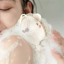 1pcLovely Hedgehog Bath Ball Does Not Loose Bath Bubblers, Super Soft Bath Ball, Bath Ball