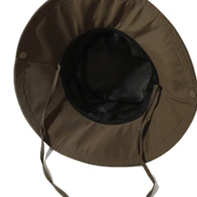 2025 Sommer Damen Outdoor Sport Wandern Sonnenhut Panama Hut Sonnenschutz faltbar einfacher Fischerhut mit Knopf Band Spitze Gürtel Bob Bucket Hüte Schirmmütze Anglerhut