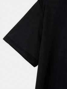 This Is Me Now! Bob's Burgers Minimal Oversize Women T-Shirt For Women's Plus Sizes (Beefsquatch Belcher Family) - 黑色 - 查看 4
