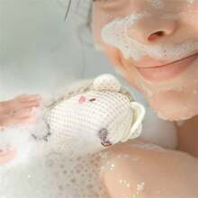1pcLovely Hedgehog Bath Ball Does Not Loose Bath Bubblers, Super Soft Bath Ball, Bath Ball