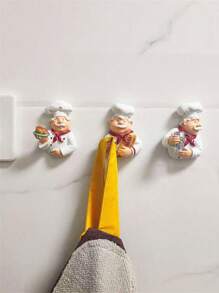 1 Stück süßer Cartoon Stromkabel Stecker Halter - Starke Haftnadeln zum Wandmontieren, dekoratives Badezimmer Accessoire Heim Badezimmer Dekoration Badezimmer Organizer Herbst Dekoration Schulanfang