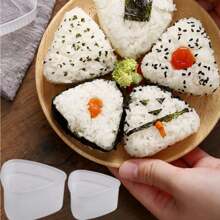 Multi-Gauge Selectable Clear Plastic Triangle Sushi Rice Mold - Perfect Kitchen Tool, Ideal For Sushi, Perfect For Home And Restaurant Use - View 11