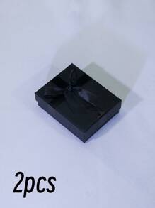 1/2/12pcs Jewelry Box, Gift Packaging Box Suitable For Packaging Ring, Pendant, Necklace, And Earring, Perfect Gift Box For Any Occasion