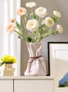 不对称花瓶，客厅装饰设计，新年