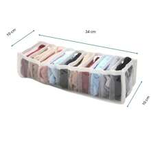 Kit Tamanho P 10 Colmeias Organizadora de gavetas  para Cueca, Calcinhas, Meias, roupas bebê RN