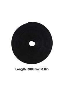 1 pieza Organizador portátil de cables, Amarre de cables, Correa de fijación de plantas, Correa enrollable de doble cara, Adecuado para almacenamiento de cables de datos, almacenamiento de cables, fijación de plantas y almacenamiento de artículos - Multicolor - Ver 11