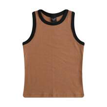 Women Tank Tops & Camis - Chocolate Brown - View 2