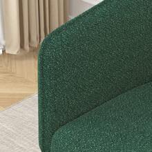 Modern Style Simple And Elegant Chair, Green Leisure Chair, Suitable For Dining/Bedroom/Living Room/Reception Desk (Assembly Required)-Green - Green - View 4