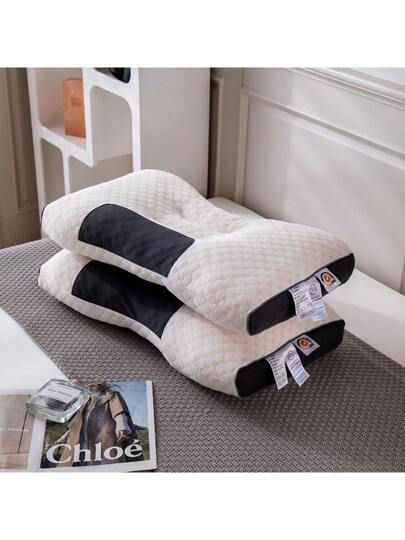 Spa Sleeping Pillows Pair Of Cervical Vertebral Massage Hotel Down Kussen Core Category Ho keeping Does Not Collapse view 3