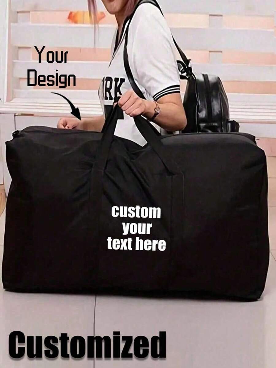 Perfect Gift For Mom'S Birthday, Anniversary Or Mother'S Day.Customized Travel Duffle Bag ,Moisture-Proof Storage Bag