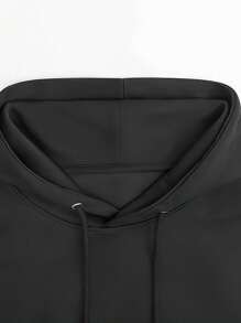 Invincible Bloody Logo Pullover Hoodie ,Men's Hooded Sweatshirt, Lightweight And Ultra - Comfortable, A Must - Have For Daily Strolls, Travel And Outdoor! - Black - View 4