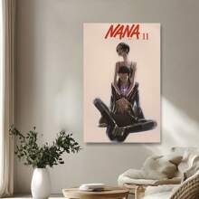Framed Anime Canvas Wall Art - Japanese Cartoon Poster Print For Bedroom & Living Room Decor,  Kawaii Room Decor  Birthday Party Decor, Mother's Day New Year Easter Gift, , Home Living Room Office Wall Decor, Perfect Gift And Wall Decoration