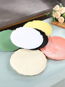 Petal-Shaped Serving Platter, Versatile Dish For Steaming Fish, Baking Fish, Steaming Buns, Dumplings, Noodles, Salad Plates For Home Use