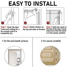 Magnetic Thermal Insulation Door Curtain, Prevents Cold/Heat Air From Entering, Suitable For Air-Conditioned Or Heated Rooms, Home Kitchens - Transparent