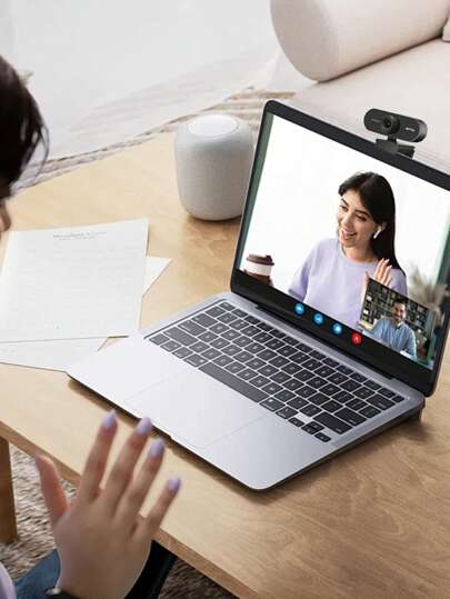 Professional-Grade 1080P HD USB Webcam (With Built-In Microphone), Suitable For Laptops And Desktop Computers, Specially Designed For Home Online Classes, Live Streaming And High-Definition Video Conferences.