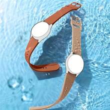 1pc, 20mm Seamless Silicone Watch Strap With Quick Release Buckle, Compatible With Samsung Galaxy Watch 7/6/5/4 Series, Amazfit And Other Models, Suitable For Both Men And Women, Waterproof Sports Strap