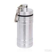 2 英寸优质防水铝合金药盒容器，带伸缩勺，香料储存罐，适用于厨房用品，防水密封，多色可选，携带方便 - 彩色 - 查看 13