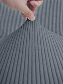 1 szt./4 szt./6 szt. Elastyczne minimalistyczne pokrowce na krzesła w jednolitym kolorze, odporne na zachlapanie i kurz do biura, salonu, jadalni, zestaw 6 pokrowców na krzesła do jadalni, zdejmowane, zmywalne pokrowce na krzesła do jadalni, rozciągliwy pokrowiec na krzesło Parson