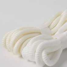 1pair 8mm Width Round Thread Shoelace Wear Wear Suitable For Bread Shoes Thick Round Shoelace,Shoe,Spring Summer Picks,Brides Maid Gifts,Room,Bedroom Decor,Beach,Travel,For Men,For Women,Vacation,Cute Stuff - Multicolor - View 3