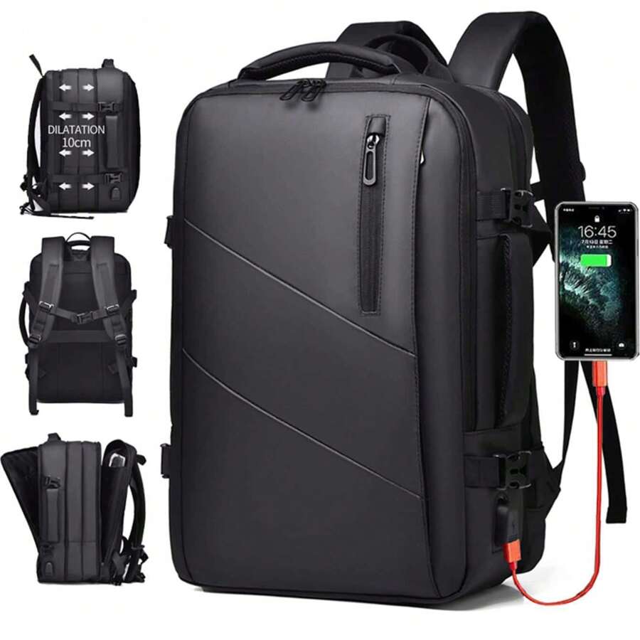 Men Backpack Book School Bags Daypack Business Laptop Computer Large Capacity Travel Male Student College Bag Backpack Vacation Travel Backpack Camping Backpack Laptop Bag Gift Work Backpack Cabin Carry On Bag, Airline Approved Travel Essentials Bags For Holiday Overnight Bag Large Capacity Bag Travel Bags