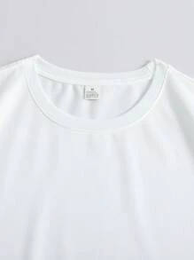 [Custom Vibrant Design DIY Custom T-Shirt] Customized Vibrant Design Personalized Custom T-Shirt For Men - White - View 9