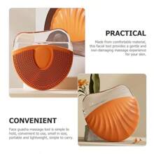 1pc Multi-Functional Facial Cleansing & Massage Beauty Tool, Face Lifting Massage Gua Sha Board, Multi-Purpose Facial Lifting Cleaning V-Shaped Beauty Tool, Lightweight & Portable, Ideal For Home & Travel
