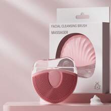 1pc Multi-Functional Facial Cleansing & Massage Beauty Tool, Face Lifting Massage Gua Sha Board, Multi-Purpose Facial Lifting Cleaning V-Shaped Beauty Tool, Lightweight & Portable, Ideal For Home & Travel
