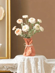 不对称花瓶，客厅装饰设计，新年