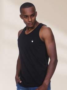 Lynn Men Tank Tops - màu đen - Xem 1