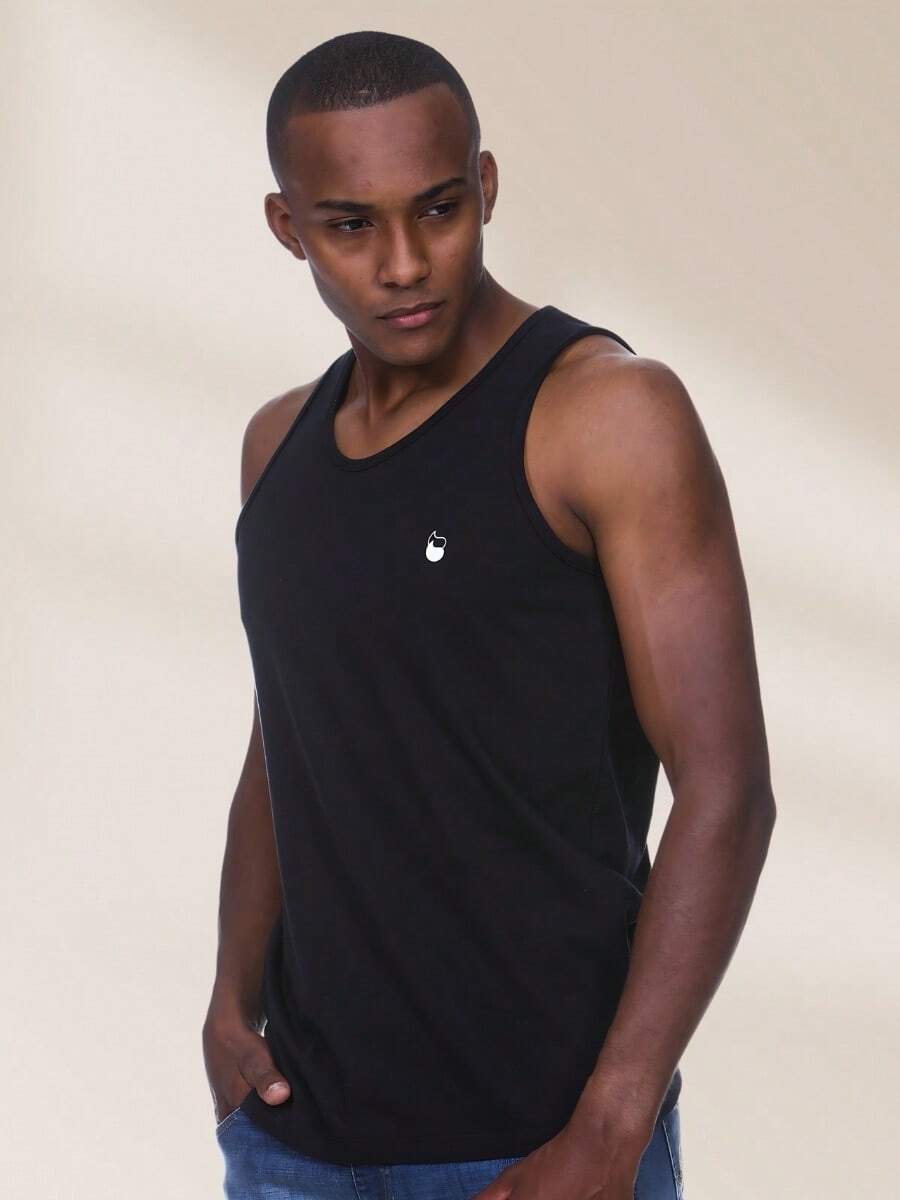 Lynn Men Tank Tops - màu đen - Xem 1