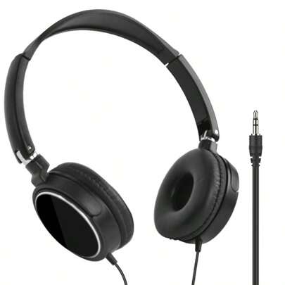 Wired Headphones Without Microphone, 3.5mm Jack Compatible With Video Watching, Music Listening, Gaming, Comfortable Wear