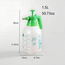 1pc 50.73/67.64/101.45 Oz High Pressure Air Sprayer Bottle, Home Garden Watering Can, Outdoor Car Washing Pressure Sprayer Bottle, Thick & Durable Pressure Sprayer With Adjustable Nozzle, Suitable For Flowers, Lawn And Household Cleaning