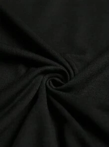 Big Size Women's Taco Mexican Food Oversize Women T-Shirt Delicious Lemonade Ketchup Cartoon Vector Icon Illustration (Back Catalog) - 黑色 - 查看 6