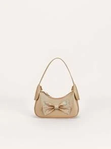 1 pieza Mini bolso de mano con decoración de moño lindo para bebé niña - mini bolso - Ver 13