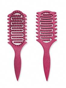 Curl Defining Brush,2025 Curly Hair Brush,Vented Hair Brush For Detangling, Shaping And Defining Curls For Women And Men Less Pulling Add A Shower Cap Of The Same Color,Hair Brush,Comb,Hair Tools,Hair Products And Accessories For Barber Salon Beauty Travel Essentials