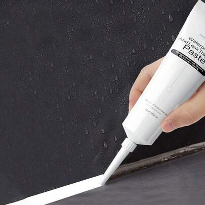 1pc (White Or Gray Or Black) Repair Sealant, Household Anti Mold Ceramic Tile, Hook Filling Sealant, Toilet Sealing Water-Based Waterproof Sealant