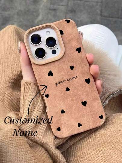 Leather Personalised Customized Name Case Compatible With Iphone 16 15 11 12 13 14 Pro Max Custom Name Initials Letter Cover 15 Pro,Clear,Stylish,Colorful,Vintage,Cute,Contracted,Funny,Custom,Personalized,Unique,Customized,Ideal Gifts For Him,Ideal Gifts For Her,Boyfriend,Girlfriend,Family,Friends,Grandparents,Couple,For Anniversaries,For Birthdays