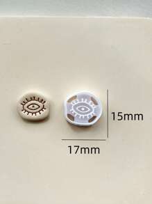 Emporte-pièce pour argile polymère avec symboles, emporte-pièces en forme de symboles bohèmes en argile polymère pour la fabrication de bijoux de boucles d'oreilles DIY, moules de DIY en plastique haute précision