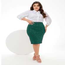 AVI Moda Crista Women Skirts - Green - View 1