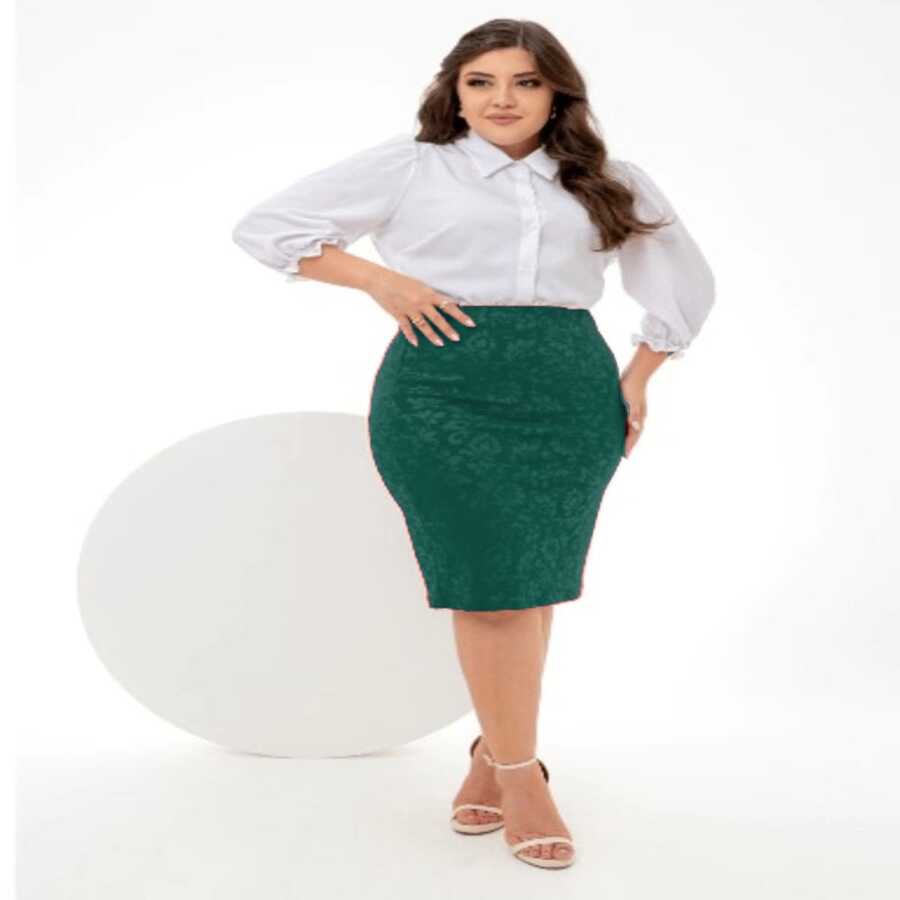 AVI Moda Crista Women Skirts - Green - View 1